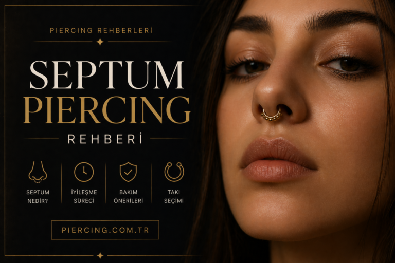 Septum Piercing Rehberi: İyileşme, Bakım ve Stil Önerileri